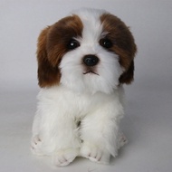 Simulation Pooh Dog Doll Plush Toy Cute Plush Dog Doll Dog Doll Cute Gift