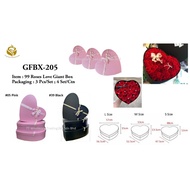 99 ROSES LOVE GIANT BOX - (GFBX-205)