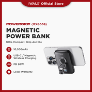 iWALK PowerGrip 10000mAh Magnetic Wireless PowerBank Magsafe iPhone Charger Built-in holder [MXB009