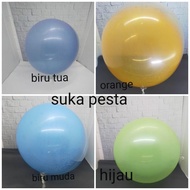 HIJAU 18 INCH TRANSPARENT COLOR BOBO PVC BALLOON 18 INCH BOBO BALLOON/ 18 INCH COLOR BOBO BALLOON/ 1