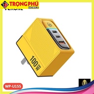 Wekome WP-U155 100w 1U2C Shop 3-Port Fast Charger