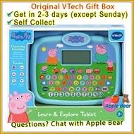VTech Hasbro 💻 Peppa Pig Learn & Explore Tablet Laptop Computer (2+ Year) Alphabet Cartoon AppleBear