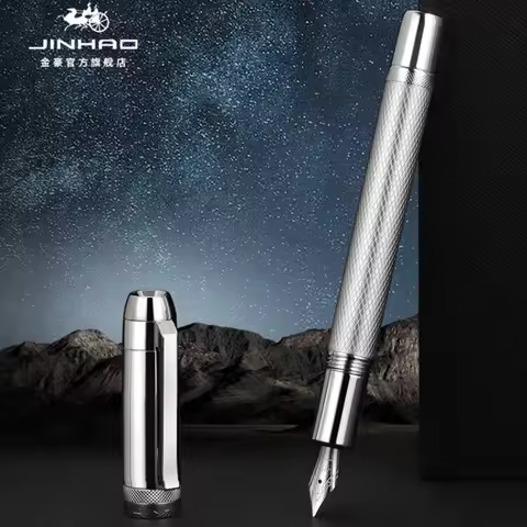 JINHAO 92 Series Metal Fountain Pen Star Series EF/F/M Nib Luxury Writing Ink Pen Office School Supp