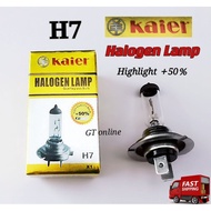 100% Original Bulb KAIER H7 12V/55W Halogen Bulb