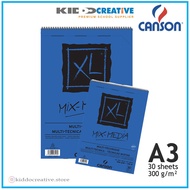 CANSON XL MIX MEDIA 30S A3 300G
