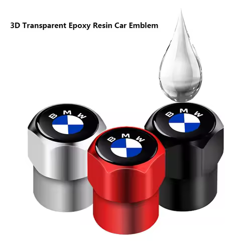 New 4Pcs Car Wheel Tire Valve Caps Air Stem Covers Accessories For BMW E46 E39 E90 E60 E36 F30 F10 E