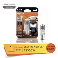 OSRAM 12V H6 M5 K1 WHITE T19 MOTORCYCLE LED BULB - 7735CW - 1 Pcs
