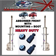 KYB RS ULTRA SAME QHUK QUALITY PERODUA KENARI KELISA ABSORBER FRONT SET HEAVY DUTY NEW ORIGINAL QHUK SUSPENSION