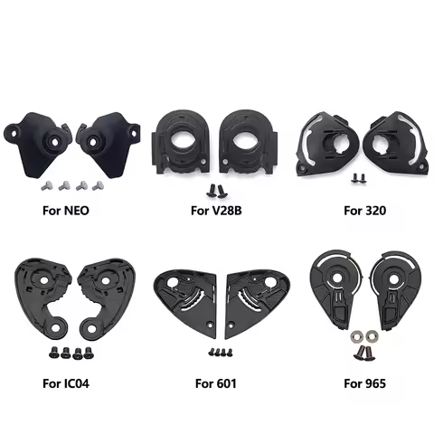 2Pcs Helmet Visor Base Mechanism Visera Lock for AGV PISTA GPR, PISTA GPRR, CORSA R Viseira Capacete