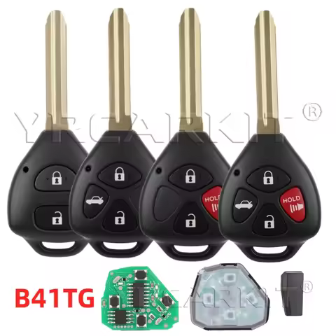 B41TG Remote Car Key For Toyota Yaris Scion TC XD Vitz Hilux 2/3/4Button 312Mhz 4D 67 G Chip 2854A-B