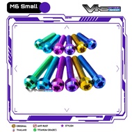 M6 Small Head Bolts 1cm to 12cm Titanium GR5