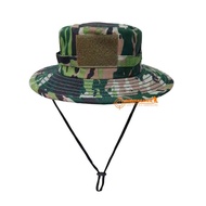 TERBARU DAN TERLARIS BARU TOPI RIMBA KAWAT BAHAN VELBED LORENG NKRI BAHAN VELBED TOPI RIMBA NKRI