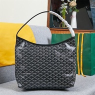 Goyard กระเป๋า Goyard คุณภาพสูงของ Goyard กระเป๋าแบบหนีบแขนผู้หญิงกระเป๋ากระเป๋าทรงสี่เหลี่ยมมีหูหิ้วสะพายไหล่ใส่ของได้มากเดินทางกระเป๋าสายไหล่เดียว