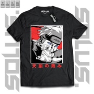 HITAM Akatsuki Pain T-shirt - Yahiko Clan Akatsuki - Unisex Black Distro