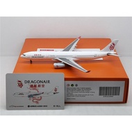 JC Wings 1: 400 EW4333005 Hong Kong Dragon Airlines A330-300 B-HLL Alloy Model
