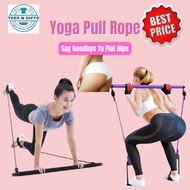 Pilates Pull Rope with Resistance Bands | Home Workout Equipment for Glutes, Yoga & Core Training