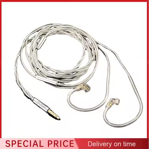 SGOR CA-1 200 Strands High Purity Copper Silver-plated Cable 0.78mm S Pin Connector for Adonis VENUS