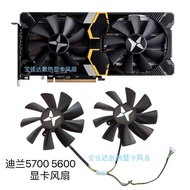 Dylan Hengjin RX 5700 5700xt 5500 5600 X Warlord Graphics Card Fan Cooling Fan