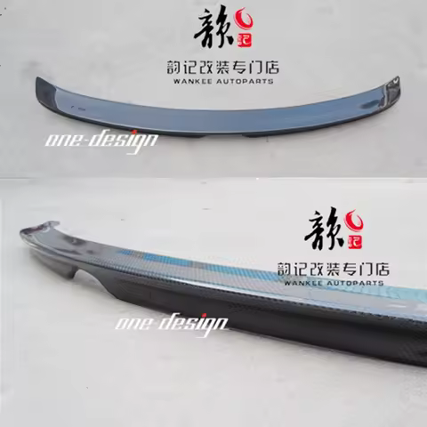 Spoiler For Infiniti Q70 Q70L Spoiler Carbon V Style 2013-2017 Carbon Fiber Or FPR Rear Trunk Wing S