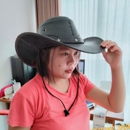 BARU!! Topi Koboy Kulit Sapi Asli Laken Coboy Super Mantap Original