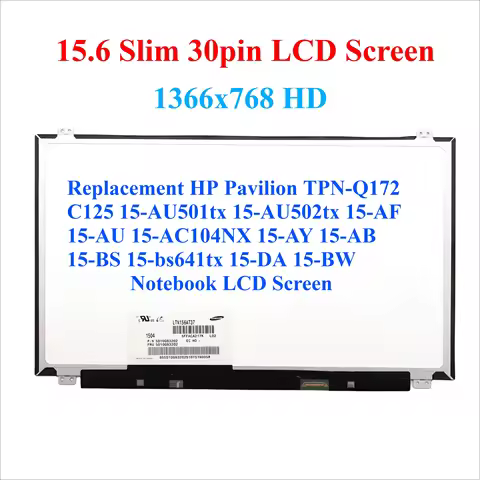 For HP Pavilion TPN-Q172 C125 15-AU501tx 15-AU502tx 15-AF 15-AU 15-AC104NX 15-bs641tx 15-DA 15-BW No