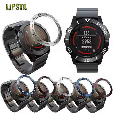 For Garmin Fenix 3 / Fenix3 HR Watch Bezel Ring Adhesive Cover Case Stainless Steel Smart watch acce