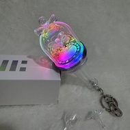Kpop IdolKpop ILLIT Mini Lightstick Keyring YUNAH MOKA IROHA Glow Stick Key Chains