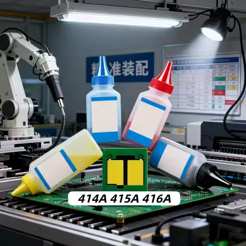 1 Set 206 207A For HP Toner and chip M282nw M283fdn M283fdw M283cdw M255dw M255nw W2210 W2110A Toner