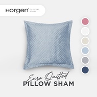Horgen Hotel At Home Euro Quilted Pillow Sham 26x26" (66x66cm) Excluding Flange