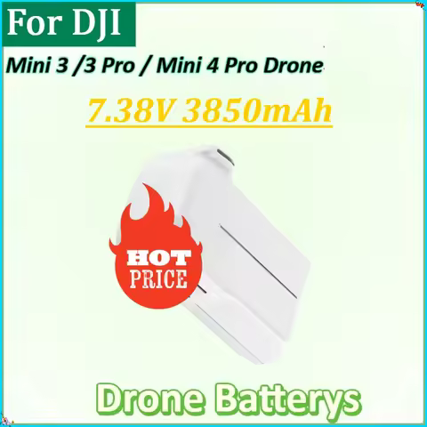 For DJI Mini 3 /3 Pro / Mini 4 Pro Drone Accessories Rechargeable Batteries New 7.38V 3850mAh Intell