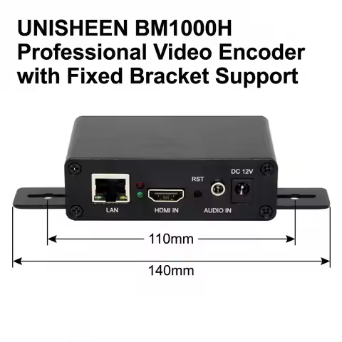 UNISHEEN BM1000H System Integration Mini SRT RTSP RTMPS UDP ONVIF 1080p H265 H264 IPTV Live Stream H