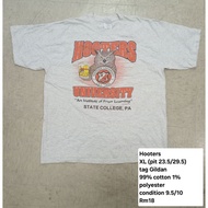 Tshirt lelaki Hooters University vintage