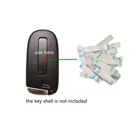 2pcs/lot Car Badges 39.2*8.6MM DIY Sticker Accessories For Key Logo For Chrysler For Dodge For JEEP 