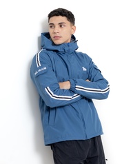 DELIRIUM Jaket Parasut Varsity Runner Zipp Pocket Hoodie