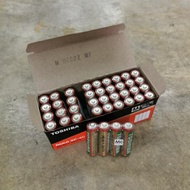 40pcs AA Toshiba R6KG SP-4C Heavy Duty Carbon Zinc Battery R6 1.5V - King