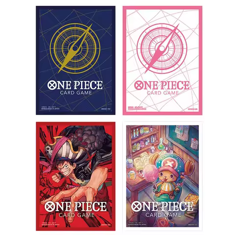 One Piece Tcg Card Sleeves Luffy Chopper Official Card Sleeves