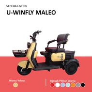 Sepeda Motor Listrik Maleo Uwinfly Roda Tiga By U-WINFLY Garansi SNI