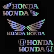 For Honda Wing Motorcycle Electric Scooter Laser Decal Cute Girl Modification Sticker