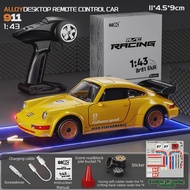 1:43 RC Drift Car with Gyro 18KM/H High-Speed 2.4G 4WD Remote Control Racing Vehicle RTR Electric De