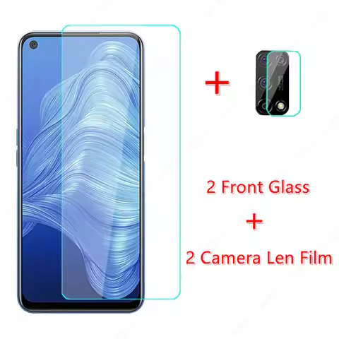 Glass for Realme 7 5G Tempered Glass for Realme 7 5G Screen Protector Camera Len Film for Realme 7 8