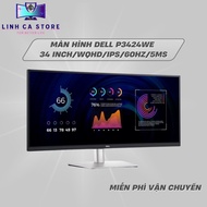 Dell P3424WE 34.14 inch Monitor - WQHD - IPS - 60Hz - 5ms - USB TypeC - Curved