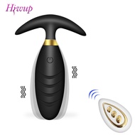 ☏▤Wireless Anal Plug Removable Butt Stimulator Vaginal Clitoris Vibrator Remote Control