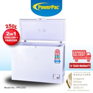 PowerPac Chest Freezer 250L CFC Free (PPFZ250)