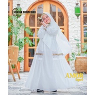 hk3 GAMIS SYARI PUTIH AMOR ANAK