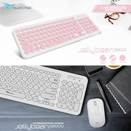 ALCATROZ JellyBean A200 / A2000 Retro Style USB Wireless Keyboard / Keyboard Mouse Combo Set