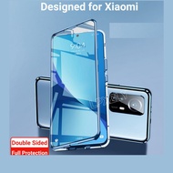 casing xiaomi 12 hardcase double glass magnetic xiomi 12 - merah