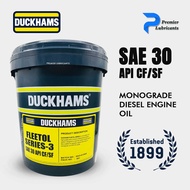 Duckhams Fleetol Series 3 30 CF (18 liters) - SAE 30 Diesel Engine Oil