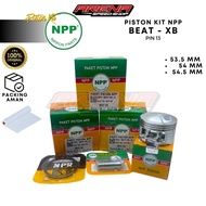 NPP Piston Kit NPP-GK Pin 13 - Piston Piston HONDA BEAT New Mega Pro XB STD 53.5 54 54.5 Pen 13
