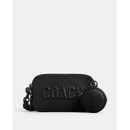 (PREORDER) COACH - CHARTER SLIM CROSSBODY WITH COACH GRAPHIC CW540 Black