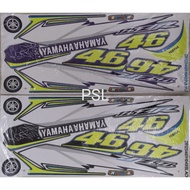 Yamaha 125 ZR (46) The Doctor Body sticker / Strike / Stripe